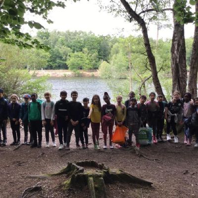 Black Park Trip - We went to Forest Schools and had fun making dens, sawing wood and going on a scavenger hunt.