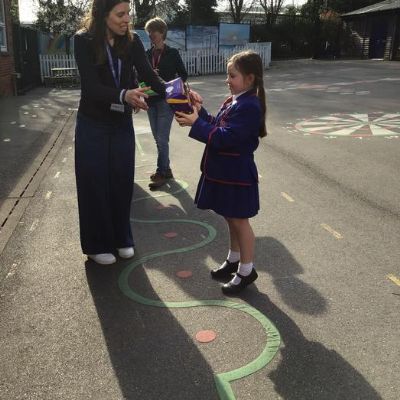 Easter Egg Hunt - A massive thank you to the Friends and a big congrats to Thea for finding the Golden Lolly Stick