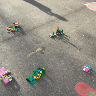 World Book Day - As part of WBD we had to create our own Lego Universe.