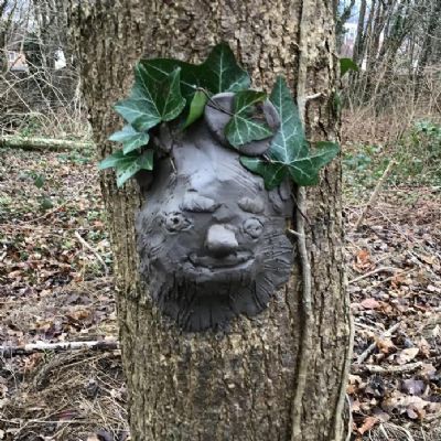 Forest Schools - At Forest Schools we had to create artwork using clay. Take a look at our finished heads!