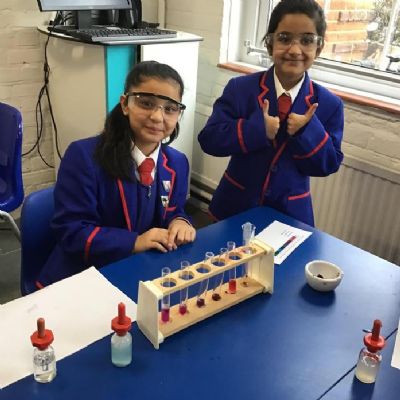 Science Day - testing acids