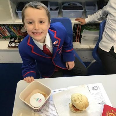 Sandwich making - we even made the bread!