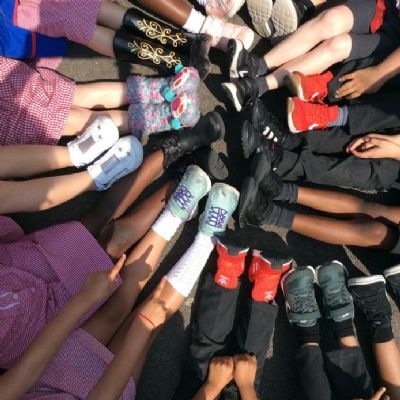 Year Two’s Happy Shoes!