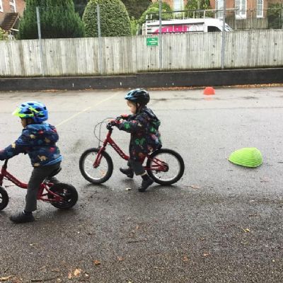 Week 5- Wow Work, Bikeability and Forest School