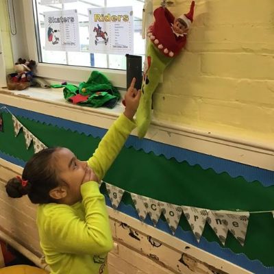 The Naughty Elf was so naughty, everyday there was a mess!